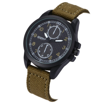 

New mens woven watch sports military digital two