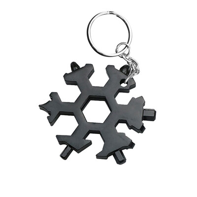 

〖Follure〗19-in-1 Multi-tool Wrenches Combination Compact Snowflake Tool With keychain