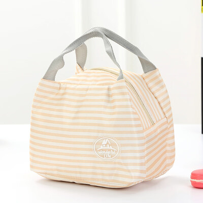 

2018 New Style Fashion Arrival Portable Insulated Waterproof Zipper Lunch Carry Warm Tote Storage Lunch Bag