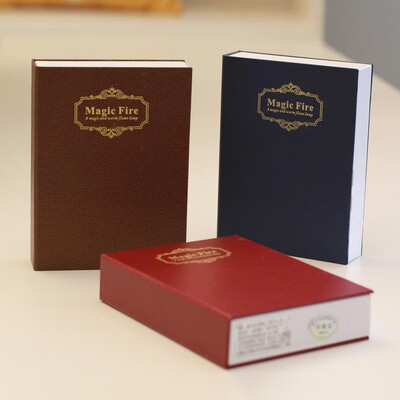 

Creative Smart USB Charging Dimming Flame Book Light Simulation Flame Light LED Folding Book Night Light