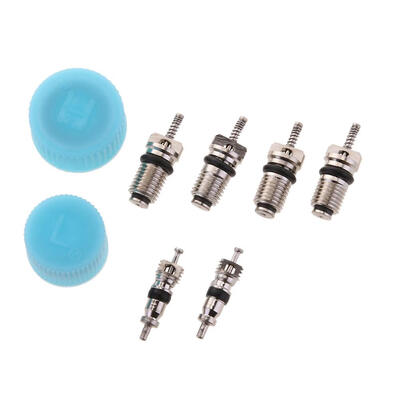 

AC System Caps Valve Cores Air Conditioning Service Rapid Seal Kit