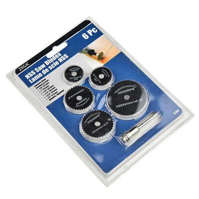 

Siaonvr 6Pcs Metal HSS Circular Saw Blade Woodworking Cutting Discs For Dremel Rotary