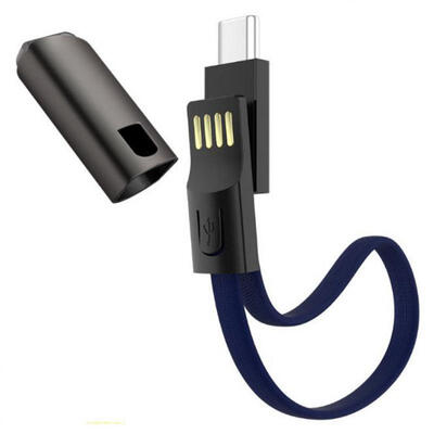 

Portable Keychain Lanyard Data Cable Multi-Function Charging Line For Apple IPhones Android-22cm