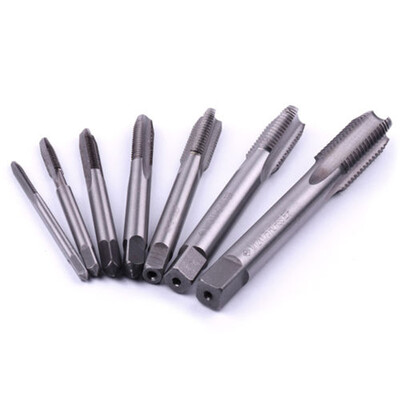 

7pcsSet HSS Metric Thread Taps M345681012 Drill Bits Power Tool suitable