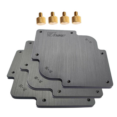 

〖Follure〗Woodworking Trimming Router Table Corner Jig Radius Chamfer Profile Template