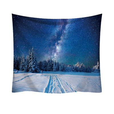 

Toponeto Fashion Tapestry Planet Universe Pattern Style Decorative Tapestry Home Decor