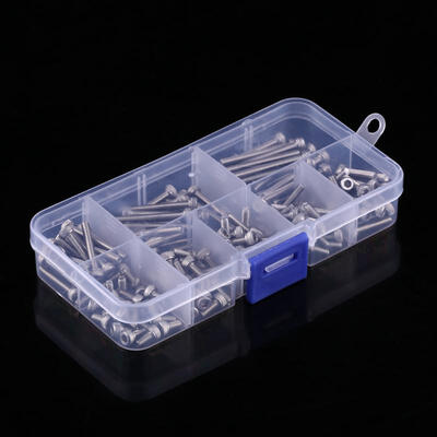 

Greensen 160pcs M3 SS304 Stainless Steel Metric Thread Hex Socket Cap Head Screws Bolts