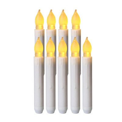 

Toponeto Homemory 7PCS Battery Operated Flameless LED Taper Candles Lights