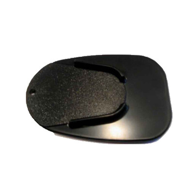 

Durable Plastic Motorcycle Kickstand Plate Bike Kick Stand Pad Black Motor Motorbike Plate Pad