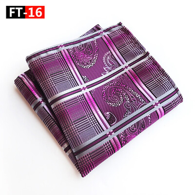 

Mens handkerchief square 2019 polyester material fashion striped wild suit pocket towel dress square
