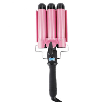 

Greensen 110V 32mm Digital Display Ceramic 3 Barrels Hair Curling Curler Wand Hairstyle Tool US