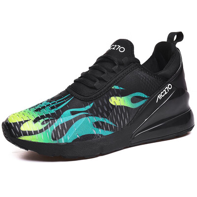 

Mens shoes mesh breathable flying woven cushion sports shoes sneakers