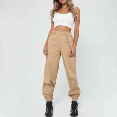 

Womens Cargo Trousers Military Army Combat Casual Jogger Pants Tracksuit Bottoms