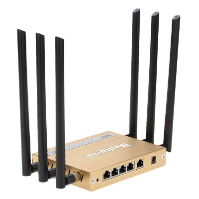 

300Mbps Wireless Long Range Wi-Fi Gigabit Router High Power 6 5dBi External Antennas Support 80211bgn for Home Company Office