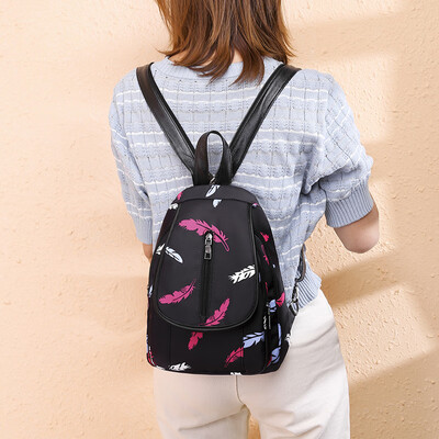 

Nylon shoulder bag female fashion chest bag female travel leisure backpack Oxford cloth light bag Korean version