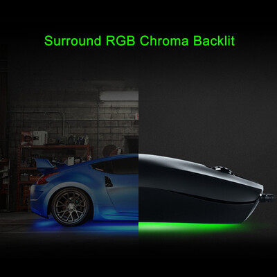 

Razer Jugan Wired Gaming Mouse RGB Chroma Lighting 7200 DPI Ambidextrous Mouse Optical Sensor 3 Independently Programmable Buttons