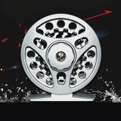 

Saidsome Fly Reel 12 WT Large Arbor SilverBlack Aluminum Fly Fishing Reel fishing bait fishing lure