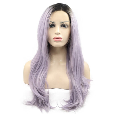 

Dolago Lace Front Wigs natural Wave free Part For Women Synthetic Hair Wigs