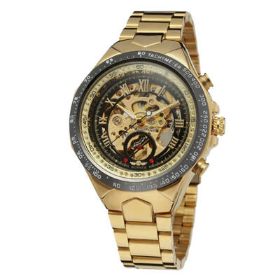 

Winner Fashion Personalized Mechanical Wristwatch Automatic Self-Wind Business Watch For Men