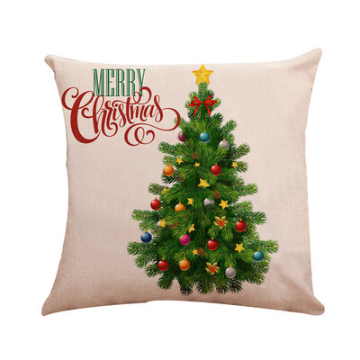 

Tailored Christmas Sofa Bed Home Decoration Festival Pillow Case Cushion Cover