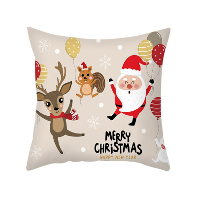 

Siaonvr Home Nordic Style Cushion Christmas Pillowcase for Living Room Bedroom