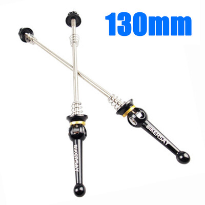 

1Pair Titanium Alloy MTB Road Bike Quick Release Wheel Skewers Lever Clip Black