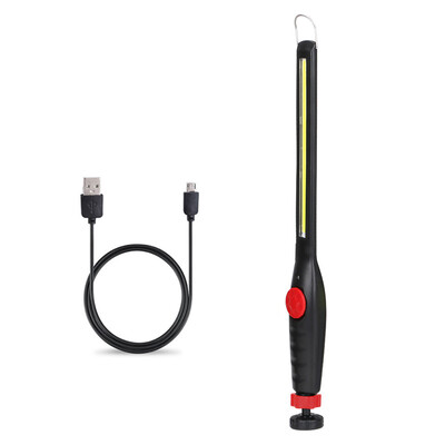 

Magnetic COB LED Slim Work Light Inspection Lamp Flashlight USB Rechargeable AU