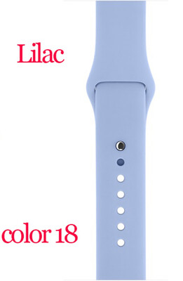 

Silicone Sports Band for Apple Watch Series 123 38MM 42MM Rubber Watchband for iWatch Volt series 4 40mm 44mm