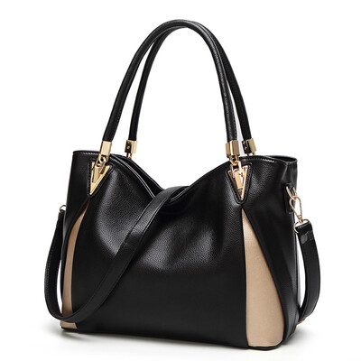 

Tailored Women Large Capacity Simple All-purpose Fashion Soft Leather Shoulder Bag Totes