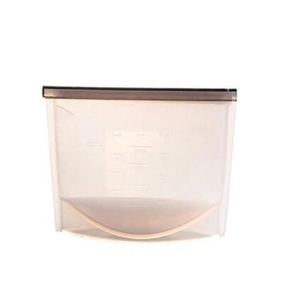 

1000ml Reusable Vacuum Silicone Food Bag Sealer Milk Fruit Meat Storage Bag