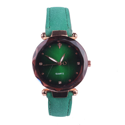 Ladies belt watch vibrato with the trend of fashion gradient watch