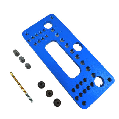 

〖Follure〗Newly Handle Punching Positioner Aluminum Wood Plank Punch Locator Drill