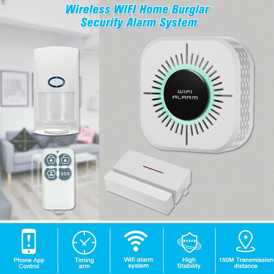 

〖Follure〗Wireless Home Burglar Alarm System SOS Motion Door Window Sensor Security
