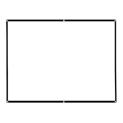 

V100 100 Portable Projector Screen HD 43 White 100 Inch Diagonal Projection Screen Foldable Home Theater for Wall Projection In
