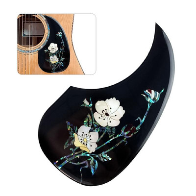 

High-grade Folk Guitar Pickguard Pick Guard with Decorative Flower Pattern for 40 Inch 41 Inch Acoustic Guitars