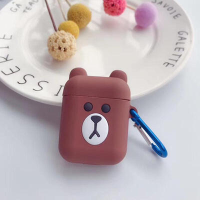 

Silicone Wireless Earphones Protector Cute Cartoon Protective Case For AirPods 12