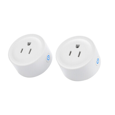 

Siaonvr 2 Pack WiFi Smart Plug Timing Switch Voice Control Work with Amazon Alexa Echo