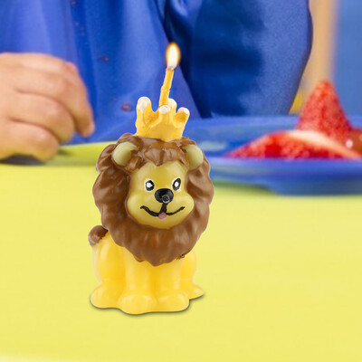 

Greensen Cute Animal Lion Candle Wax Wedding Birthday Cake Decor Ornament Birthday Cake Decor Birthday Cake Candle