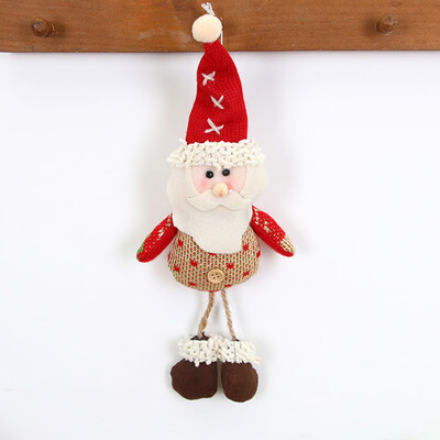 

Tailored Christmas Ornaments Gift Santa Claus Snowman Reindeer Toy Doll Hang Decorations