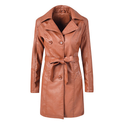 

Toponeto Women Casual Hoodie Slim Zipper Long Sleeve Bomber Jacket Warm Long Coat