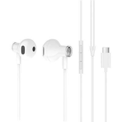

Xiaomi Hybrid DC Earphone Type-C Plug Half In-Ear USB Wired Control Microphone Mi Dual Driver Earphone