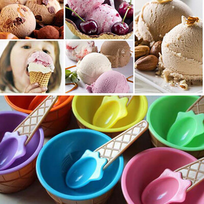 

JPGIF 6PC kids Ice Cream Bowls Ice cream Cup Couples Bowl Gifts Dessert