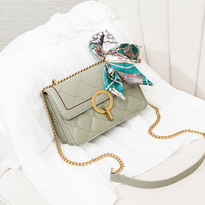 

Go to the new mini-network celebrity girl Chao Korean version 100 lap slanted fashion rhomboid chain small square bag