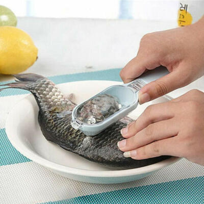 

Fast Remove Fish Skin Scale Remover Cleaner Scaler Scraper Kitchen Peeler Tool