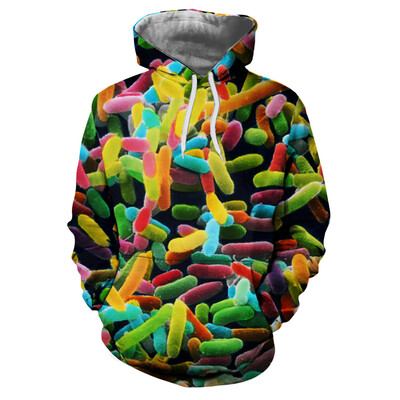 

2018 Autumn Fashion 3D Printing Personality Hooded Sweatshirt