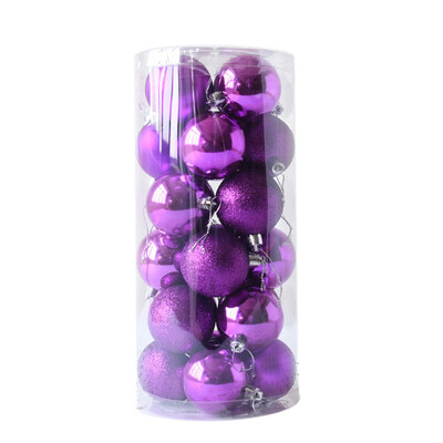 

〖Follure〗24pcs Shiny&Polshed Glossy Christmas Tree Ball Ornaments Decorations 31