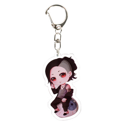 

Anime Tokyo Ghoul Keychain Key Chain Acrylic Pendant Anime Accessories Cartoon Key Ring-in Key Chains