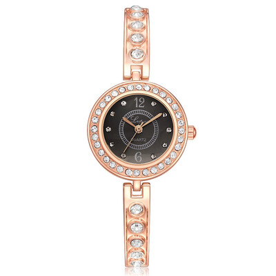 

High Quality Womens Watches Casual Disc Ladies Quartz Movement Wristwatch Alloy Bracelet Strap Dress Gift Clock Reloj Mujer