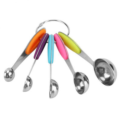 

Greensen 5Pcs Stainless Steel Measuring Spoon for Dry Liquid Ingredients Kitchen Gadget Cooking Tool