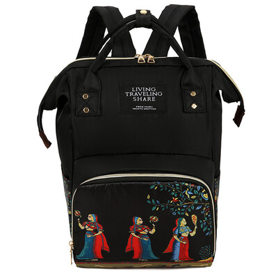 

Tailored Mummy Bag Nappy Bottle Bag Large Capacity Baby Bag Travel Backpack Nursing Bag
